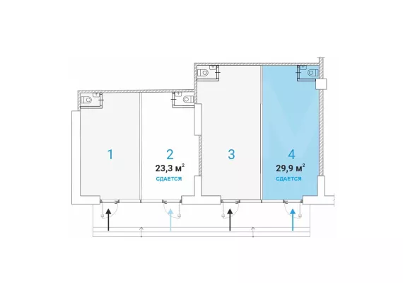 г. Москва, Кожевническая ул., 4, 29.8 м², 1 этаж | Продажа