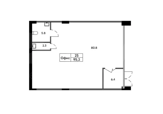 Арендный бизнес, 95.3 м², доход 328 067 руб., г. Москва, Обручева ул., вл. 23