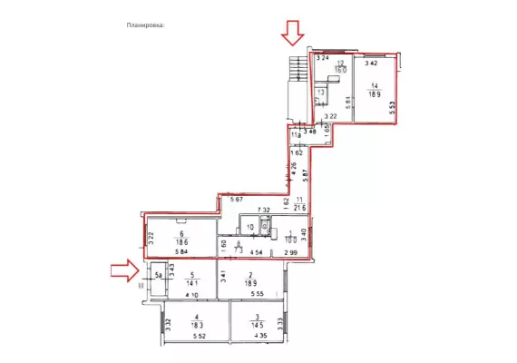 г Москва, Борисовские Пруды ул., 14, кор. 4, 100.3 м², 1 этаж | Продажа