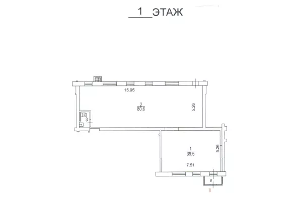 Сходненская ул., 52, кор. 1, 122.5 м², 1 этаж | Продажа