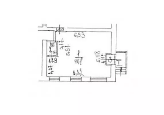 г. Москва, Сходненская ул., 31, 44.5 м², 1 этаж | Аренда