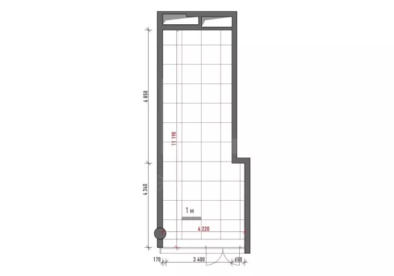 г Москва, Новослободская ул., 24А, стр. 2, 224.6 м², 1 этаж | Аренда