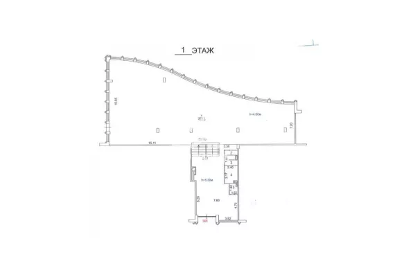 Арендный бизнес, 478 м², доход 1 792 500 руб., г. Москва, Архитектора Щусева ул., 1