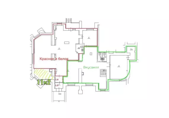 г Москва, Симоновский Вал ул., 16, 238 м², 1 этаж | Продажа