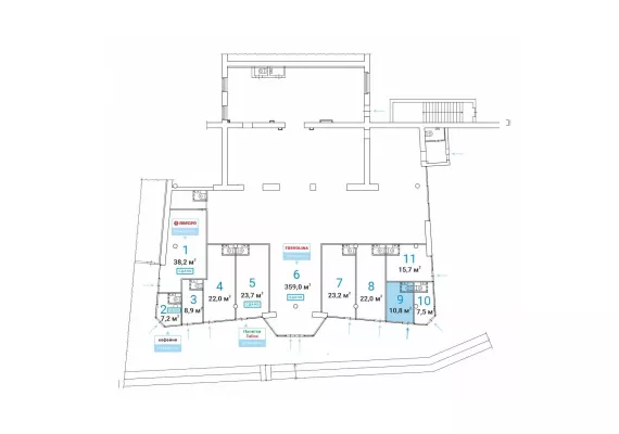 г Москва, 2-я Владимирская ул., 38/18, 10.8 м², 1 этаж | Продажа