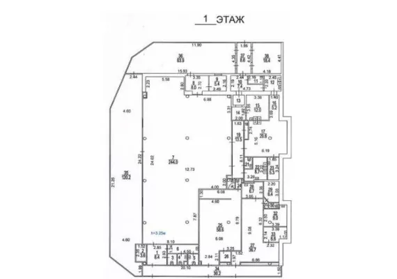 Арендный бизнес, 753.5 м², доход 1 450 000 руб., г. Москва, Енисейская ул., 12, 1 этаж