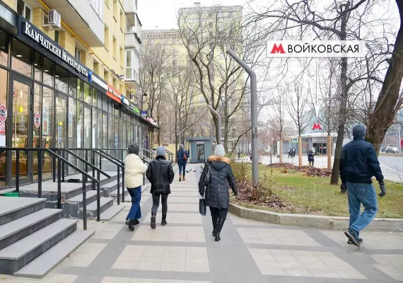 г Москва, Ленинградское ш., 9, кор. 1, 40.5 м², 1 этаж | Продажа