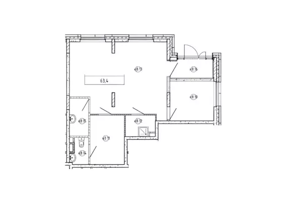 МО, г. Красногорск, мкр. Опалиха, Новая Московская ул., 49/1, 63.4 м², 1 этаж | Продажа