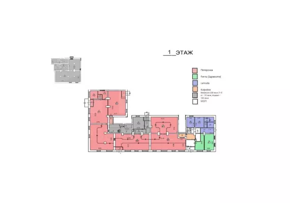 Арендный бизнес, 842.3 м², доход 1 299 000 руб., г. Москва, Федеративный пр-кт, 7, кор. 1, 1 этаж