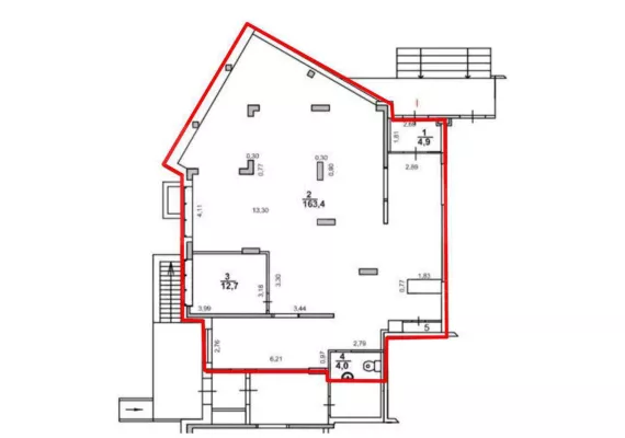 МО, г. Лыткарино, Ухтомского ул., 4, 186 м², 1 этаж | Продажа