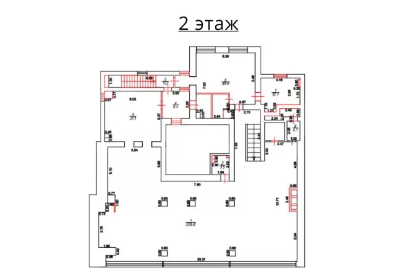 г Москва, 1-я Тверская-Ямская ул., 10, 665 м², 1-2 этаж | Продажа