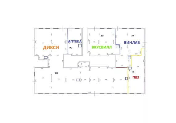 Арендный бизнес, 514.6 м², доход 643 500 руб., МО, г. Лыткарино, мкр.6, 15Г