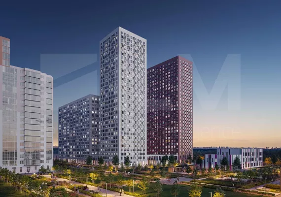 г. Москва, ЖК "Митинский Лес", к. 2.4, 80.8 м², 1 этаж | Продажа