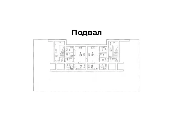 Арендный бизнес, 1347.7 м², доход 1 700 000 руб., Москва, Габричевского ул., 5, кор. 3, 1 этаж