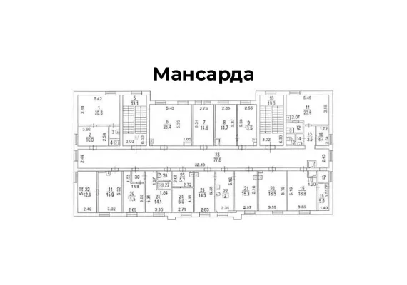 Арендный бизнес, 1347.7 м², доход 1 700 000 руб., Москва, Габричевского ул., 5, кор. 3, 1 этаж