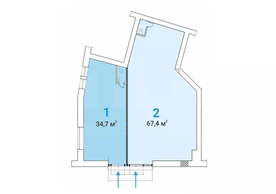 г Москва, Никольская ул., 25, 102.1 м², 1 этаж | Аренда