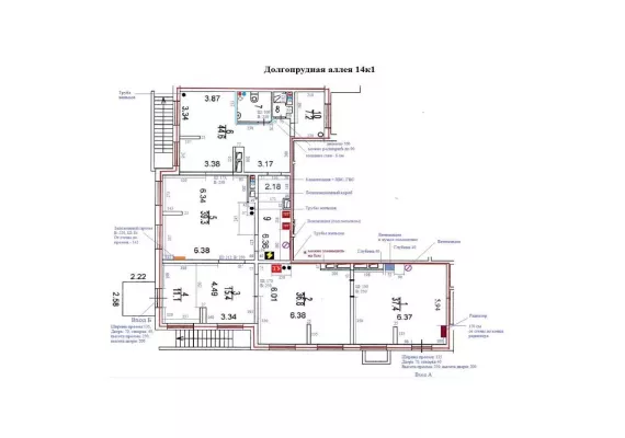 г. Москва, Долгопрудная аллея, 14к1, 203 м², 1 этаж | Продажа