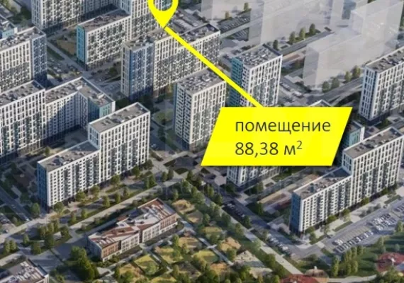 Арендный бизнес, 88 м², доход 246 000 руб., Московская область, г.о. Домодедово, д. Павловское, ЖК Прибрежный Парк, к. 2.2