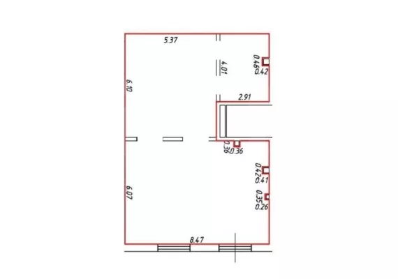 г. Москва, Александры Монаховой ул., 85, 95 м², 1 этаж | Продажа