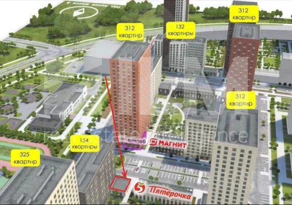 г. Москва, г. Зеленоград, Георгиевский пр-кт, 27к1, 111.5 м², 1 этаж | Продажа