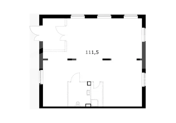 г. Москва, г. Зеленоград, Георгиевский пр-кт, 27к1, 111.5 м², 1 этаж | Продажа