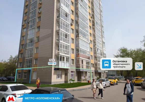 г. Москва, Судостроительная ул., 3, 71.2 м², 1 этаж | Аренда