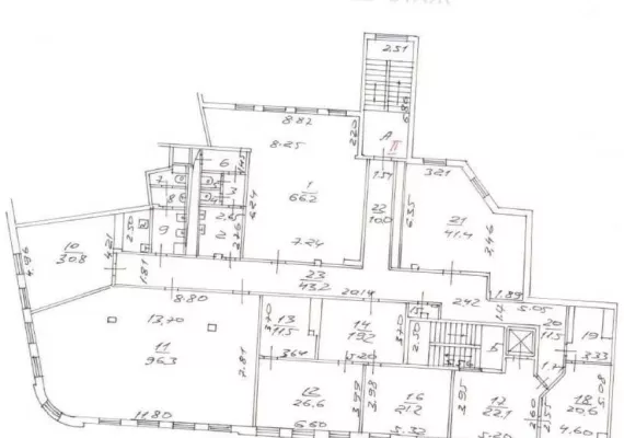 Арендный бизнес, 1365.1 м², доход 2 458 333 руб., г Москва, Старая Басманная ул., 38/2, стр. 1