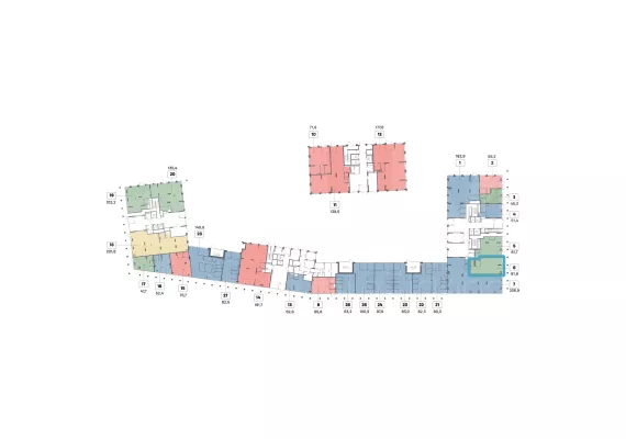 Арендный бизнес, 82.9 м², доход 409 016 руб., г. Москва, Южнопортовая ул., 42с5