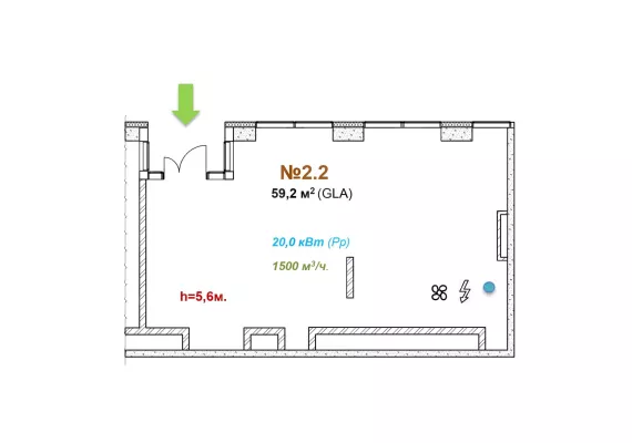 Арендный бизнес, 59.2 м², доход 170 383 руб., г Москва, Бол. Волоколамский пр-д, вл. 23