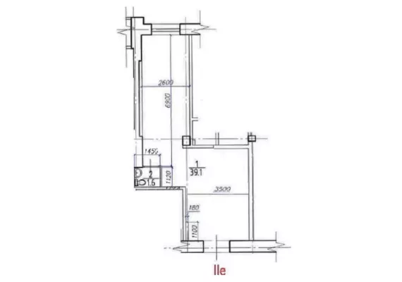 Москва, ул. Судостроительная, д. 1, 40.7 м², 1 этаж | Продажа