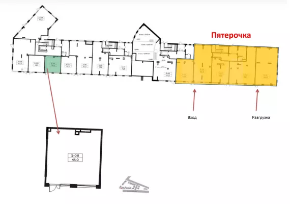 Арендный бизнес, 45 м², доход 195 000 руб., г. Москва, пос. Марушкинское, д. Ростниково, ЖК Родные Кварталы