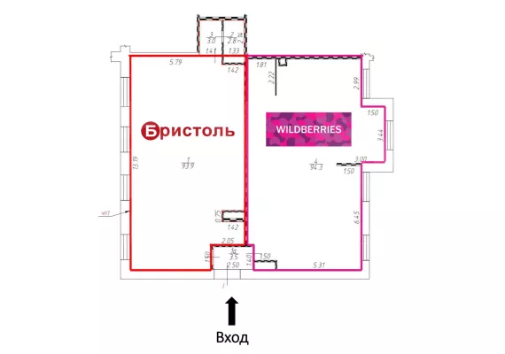 Арендный бизнес, 197.6 м², доход 380 000 руб., МО, г.о. Одинцовский, г. Звенигород, Ветеранов пр-д, 10к2