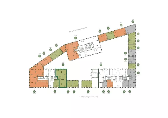 Арендный бизнес, 241.5 м², доход 812 329 руб., г. Москва, 4-й Красногорский пр-д, 2/4с3