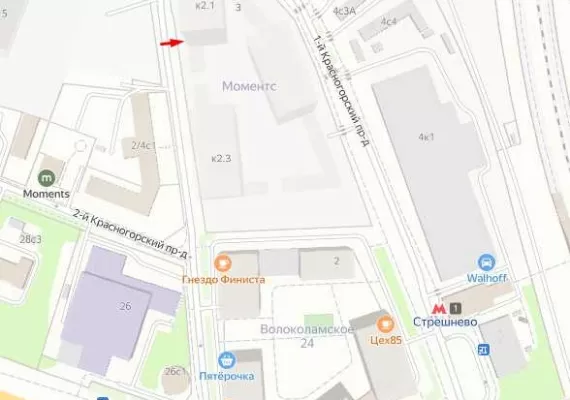 Арендный бизнес, 241.5 м², доход 812 329 руб., г. Москва, 4-й Красногорский пр-д, 2/4с3