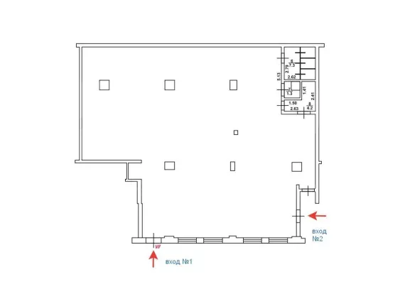 г Москва, Вавилова ул., 81, кор. 1, 259.5 м², 1 этаж | Продажа