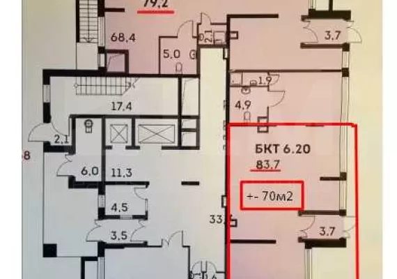 МО, г. Одинцово, Сколковская ул., 1Б, 70 м², 1 этаж | Аренда