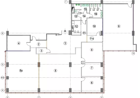 Арендный бизнес, 473.5 м², доход 13 751 руб., г Москва, 8 Марта ул., 1, стр. 12