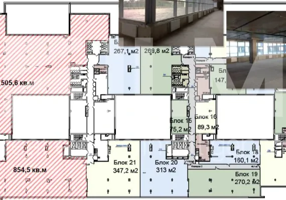 Арендный бизнес, 1505.6 м², доход 3 132 618 руб., г Москва, Василисы Кожиной ул., вл. 1