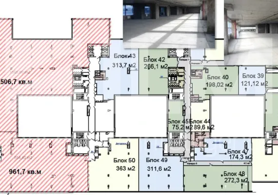 Арендный бизнес, 961.7 м², доход 2 148 635 руб., г Москва, Василисы Кожиной ул., вл. 1