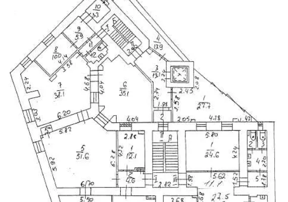 Арендный бизнес, 2757 м², доход 7 916 667 руб., г Москва, Плющиха ул., 10