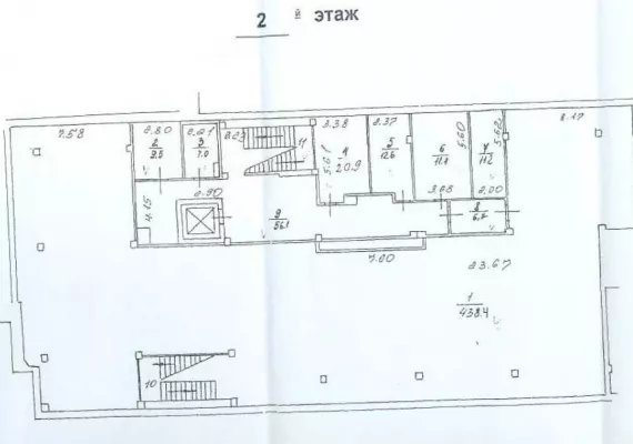 Арендный бизнес, 808 м², доход 1 111 000 руб., г Москва, Новая ул., 10