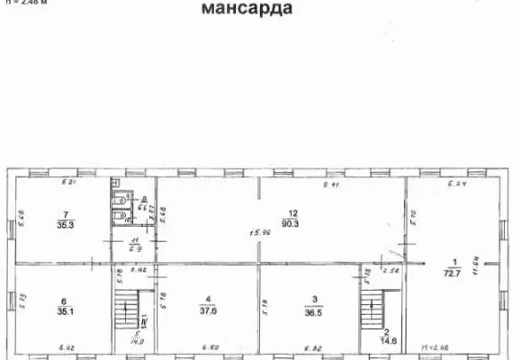 Арендный бизнес, 1040.6 м², доход 1 033 333 руб., г Москва, Стройкомбината пр-д, 6, 1 этаж