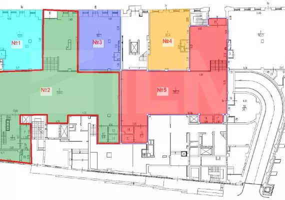 г Москва, Арбат ул., 39, 446.6 м², 1 этаж | Аренда