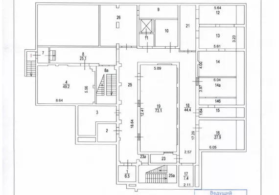 г Москва, Люсиновская ул., 41, стр. 1, 1063.5 м², 1 этаж | Продажа