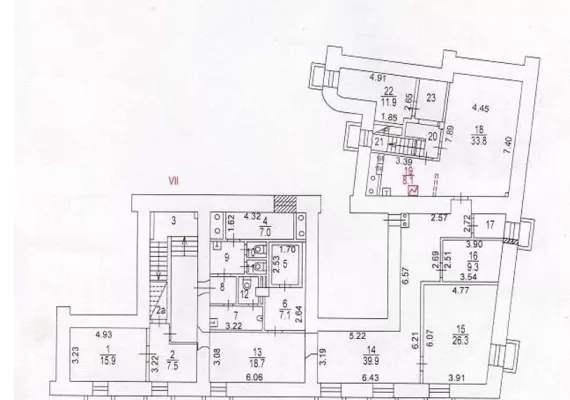 г Москва, Кутузовский пр-т, 35, 517.6 м², 1 этаж | Продажа