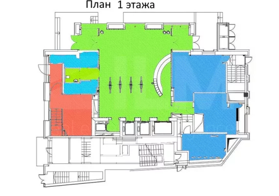 г Москва, Зубовский б-р, 11А, 370 м², 2 этаж | Аренда