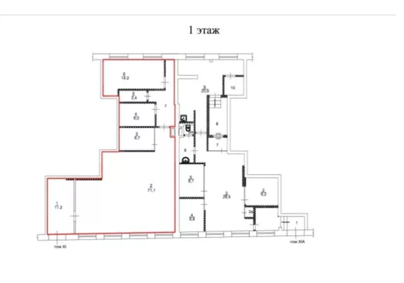 Остоженка ул., 27, 120 м², 1 этаж | Аренда