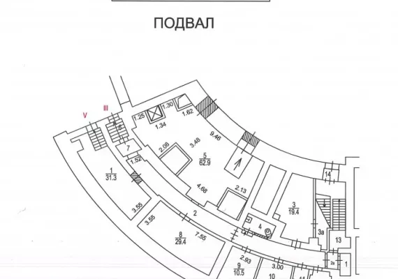 г Москва, Тверская ул., 9, 1775.5 м², 1-2 этаж | Аренда