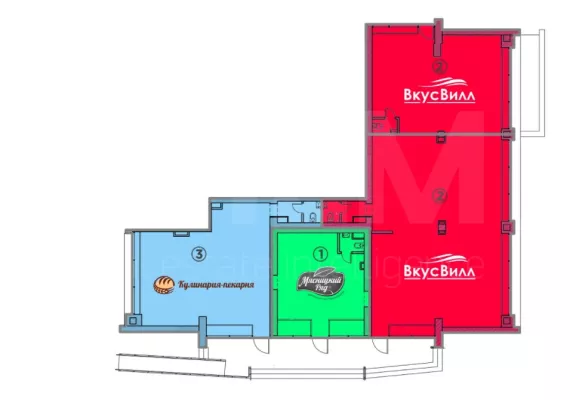 г Москва, Ярцевская ул., 29, кор. 1, 164.4 м², 1 этаж | Продажа