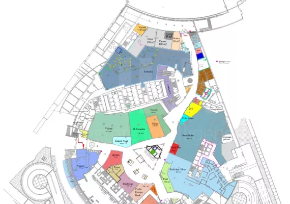 г Москва, Пресненская наб., 10, блок С, 497 м², 1 этаж | Аренда